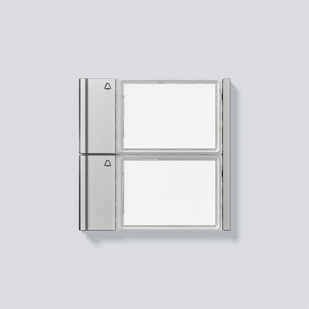 Siedle TM 700-2-0 SM Ruftasten für Siedle Vario Silber-Metallic