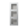 Jung A5583BFAAL Aufputz-Kappe mit Rahmen 3fach Aluminium