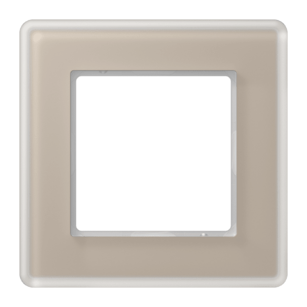 Jung AV581GLMCH Rahmen 1fach Champagner