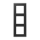 Jung AV583GLMSW Rahmen 3fach Schwarz