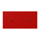 Jung LC12-200R0227 Abdeckung 2fach waagerecht mit 1+1...