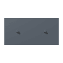 Jung LC12-200R0262 Abdeckung 2fach waagerecht mit 1+1...