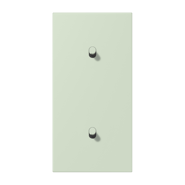Jung LC12-20R0218 Abdeckung 2fach senkrecht mit 1+1 Kipphebeln