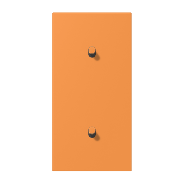 Jung LC12-20R0225 Abdeckung 2fach senkrecht mit 1+1 Kipphebeln