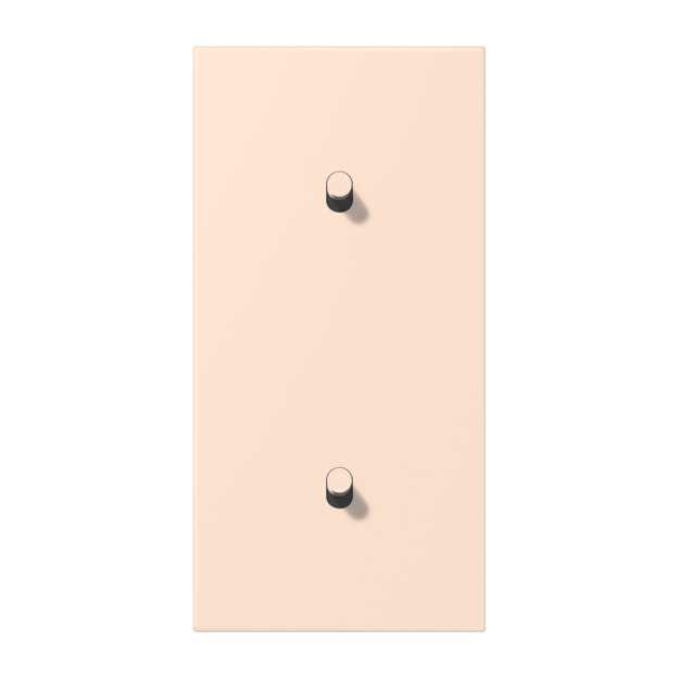 Jung LC12-20R0226 Abdeckung 2fach senkrecht mit 1+1 Kipphebeln