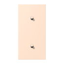 Jung LC12-20R0228 Abdeckung 2fach senkrecht mit 1+1...