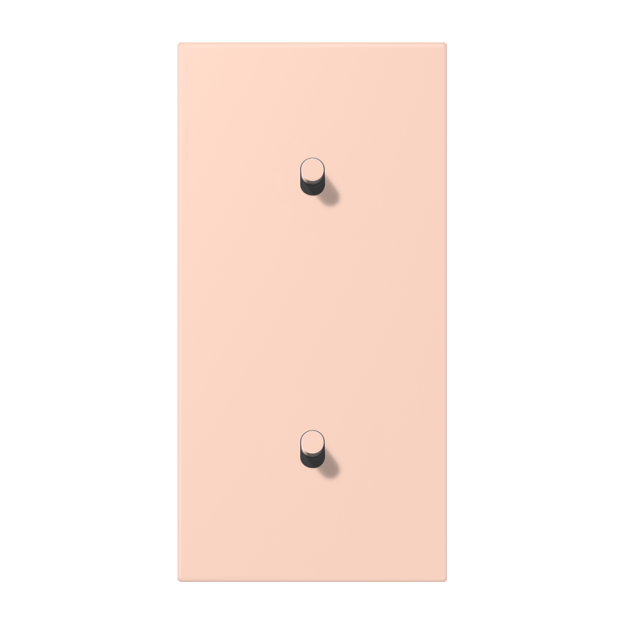 Jung LC12-20R0234 Abdeckung 2fach senkrecht mit 1+1 Kipphebeln