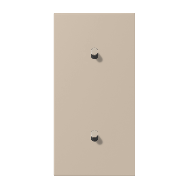 Jung LC12-20R0243 Abdeckung 2fach senkrecht mit 1+1 Kipphebeln