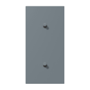 Jung LC12-20R0251 Abdeckung 2fach senkrecht mit 1+1...