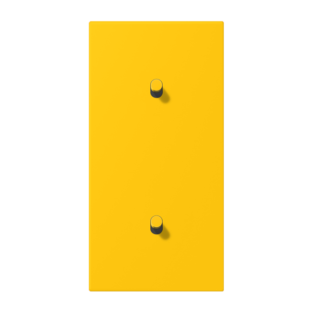 Jung LC12-20R0263 Abdeckung 2fach senkrecht mit 1+1 Kipphebeln