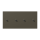 Jung LC12-250R0241 Abdeckung 2fach waagerecht mit 2+2 Kipphebeln