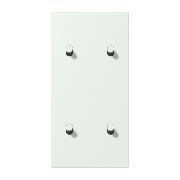 Jung LC12-25R0210 Abdeckung 2fach senkrecht mit 2+2 Kipphebeln