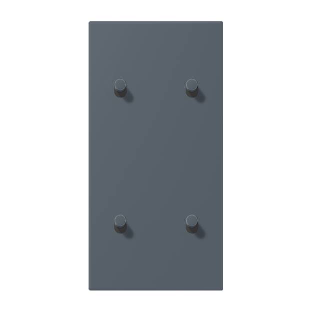 Jung LC12-25R0262 Abdeckung 2fach senkrecht mit 2+2 Kipphebeln