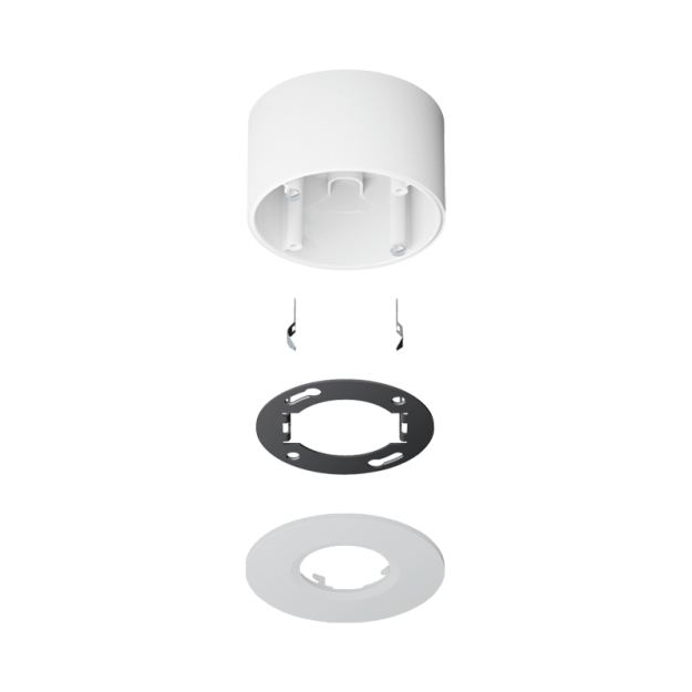 Jung PMM-AP-SET-AL KNX Praesenzmelder mini Aufputz Set