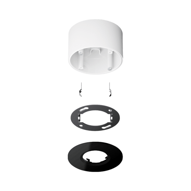 Jung PMM-AP-SET-SW KNX Praesenzmelder mini Aufputz Set