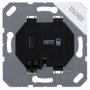 Jung USBPD60CSW USB-PD60-Ladegerät Schwarz