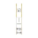 Hager UF51WPV2TT Wandler-Messfeld 200A Motorantrieb 230V AC
