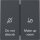Gira 310428 Wippschalter Anzeige Hotelzimmerstatus System 55 Anthrazit