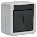 Gira 310530 Wippschalter Serien WG Aufputz Grau
