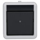Gira 310730 Wippschalter Kreuz WG Aufputz Grau