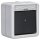 Gira 315630 Wipptaster Wechsler BSF WG Aufputz Grau