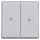 Gira 329465 Wippe 2f Pfeil TX 44 (WG UP) Aluminium