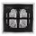 Gira 329466 Wippe 2f Pfeil TX 44 (WG UP) Reinweiß