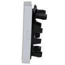 Gira 329526 Wippe 2f System 55 Aluminium
