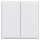 Gira 329566 Wippe 2f TX 44 (WG UP) Reinweiß