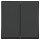Gira 329567 Wippe 2f TX 44 (WG UP) Anthrazit
