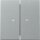 Gira 363126 Wippe 2f Kontrollfenster System 55 Aluminium