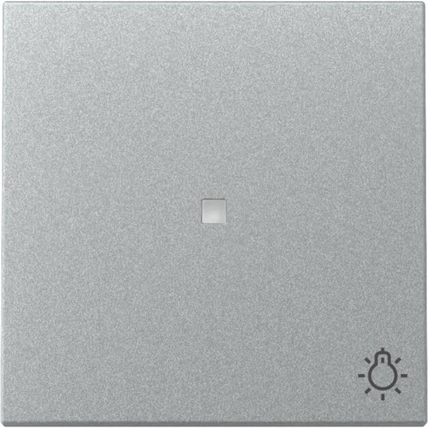 Gira 367426 Wippe Kontrollfenster + Symbol Licht System 55 Aluminium