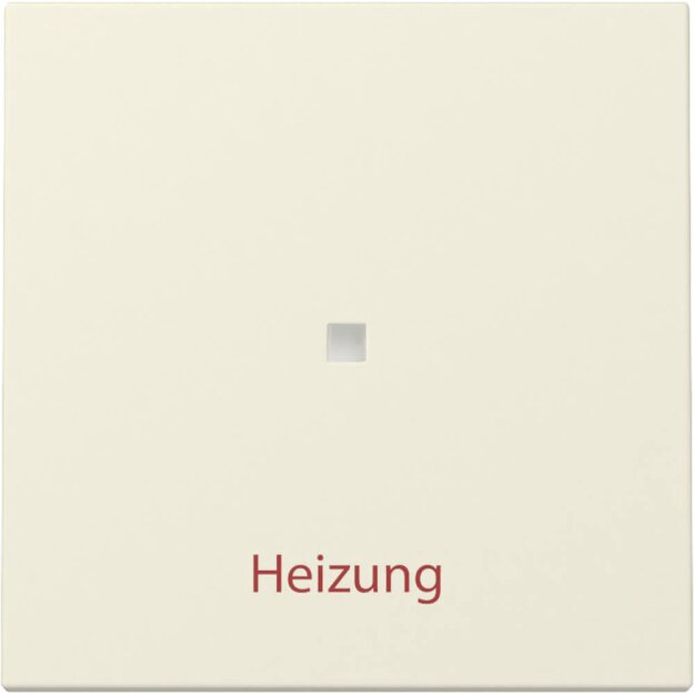 Gira 367801 Wippe Kontrollfenster + Heizung Ein/Aus System 55 Cremeweiß