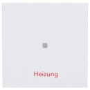 Gira 367803 Wippe Kontrollfenster + Heizung Ein/Aus...