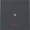 Gira 367828 Wippe Kontrollfenster + Heizung Ein/Aus...