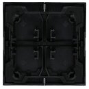 Gira 3295005 Wippe 2f System 55 Schwarz matt