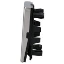 Gira 3496600 Wippe gerade System 55 Edelstahl