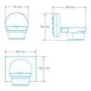 Busch-Jaeger 6851/22S-134 Busch-Wächter® PRO 220° BT Weiß 2CKA006800A3081