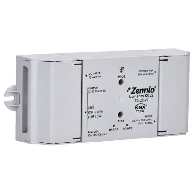 Zennio ZDILX3V2 LED-Controller Lumento X3 v2