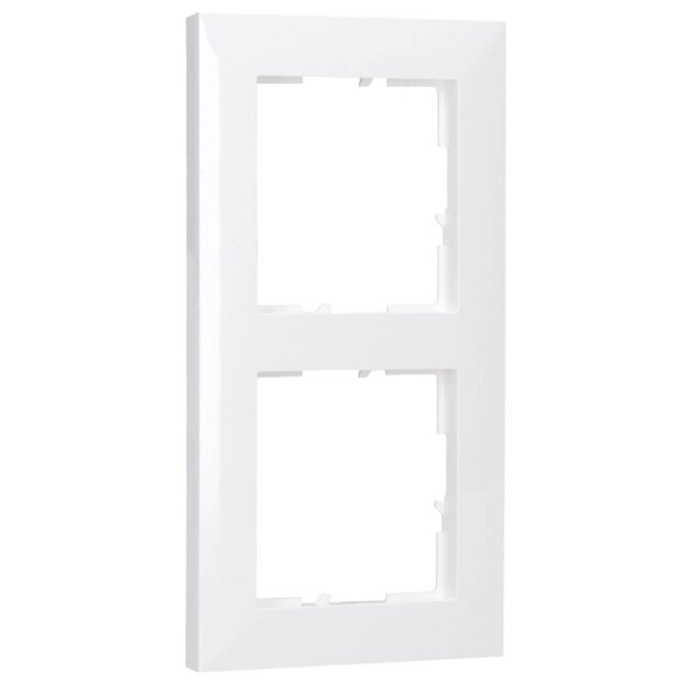 Legrand 765172 SEANO 2-fach Rahmen in der Farbausführung Ultraweiß