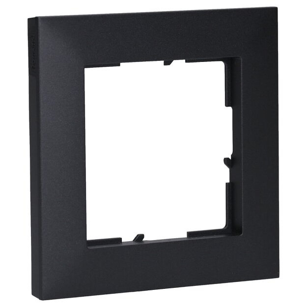 Legrand 765471 SEANO 1-fach Rahmen in der Farbausführung Anthrazit lackiert