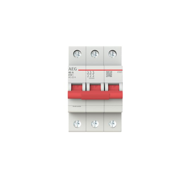 AEG ESD3040 Lasttrennschalter AEG, 3P, 40A  2CDD273188R0040