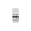 AEG EN102C02 Leitungsschutzschalter, Elfaplus 10kA, C-Charakteristik, 2A, 2P 2CDS272088R0024