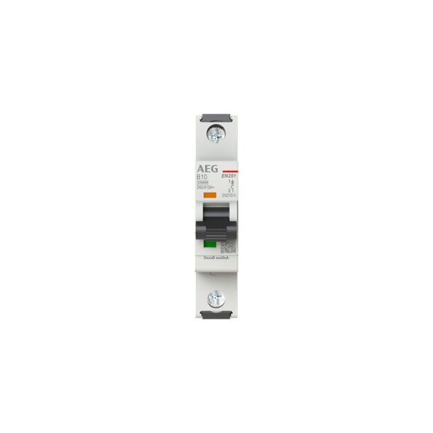 AEG EN251B10 Sicherungsautomat B-Char., 25kA, 10A, 1P 2CDS381088R0105