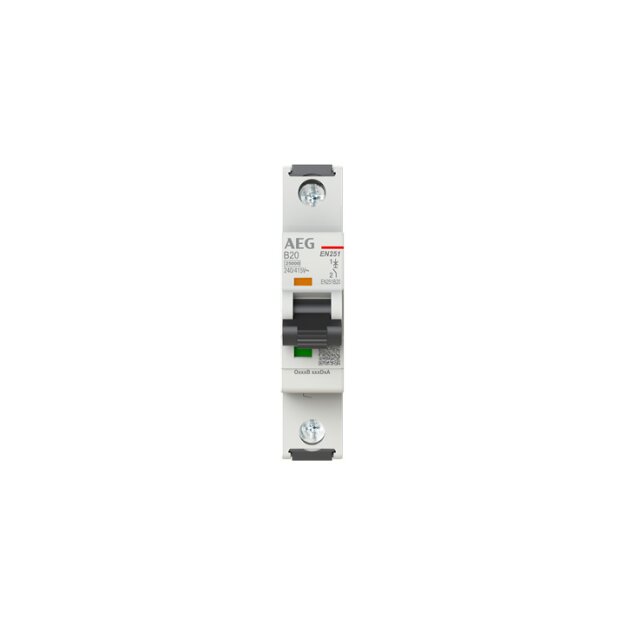 AEG EN251B20 Sicherungsautomat B-Char., 25kA, 20A, 1P 2CDS381088R0205