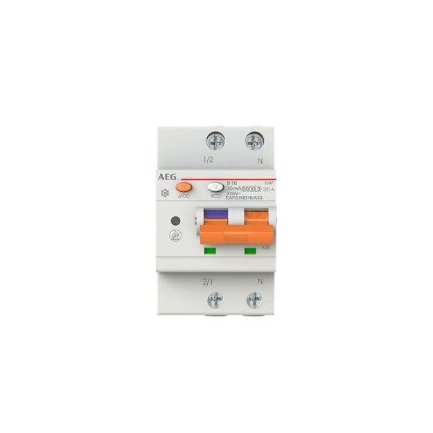 AEG AEF61NB16/A30 AFDD mit LSFI 1P+N 16A, B-Charakteristik, 30mA 2CSA255111R1165