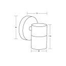 Brumberg 65352100 GU10-Wandanbauleuchte