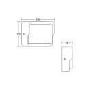 Brumberg 10223103 LED-Wandanbauleuchte