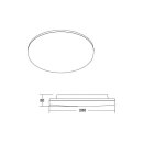 Brumberg 12511073 LED-Anbauleuchte 230 V AC, 13 /18 W