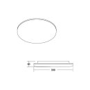 Brumberg 12512073 LED-Anbauleuchte 230 V AC, 17 / 24 W